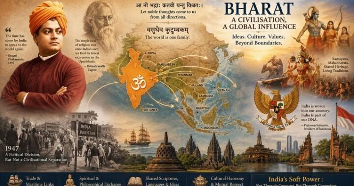 ಜಗದಗಲ ಭಾರತವರ್ಷ- ಪ್ರಾಚೀನ ನಾಗರಿಕತೆಯ ಪ್ರಭಾವ