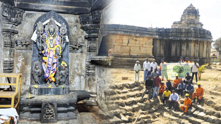 Conservation of Sri Keshaveshwara Temple in Agrahara Belaguli village