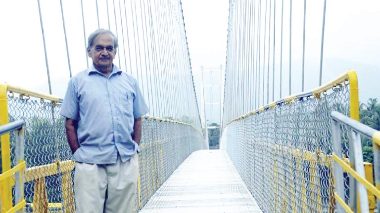 The Bridge Man of India Girish Bharadwaj