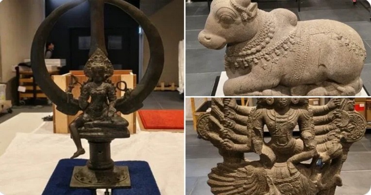 Australia has agreed to return three ancient idols that were stolen from Tamil Nadu and smuggled overseas, following sustained legal efforts by the Tamil Nadu Police Idol Wing CID.