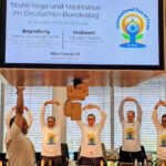 first Yoga & Meditation session, organised at German Bundestag