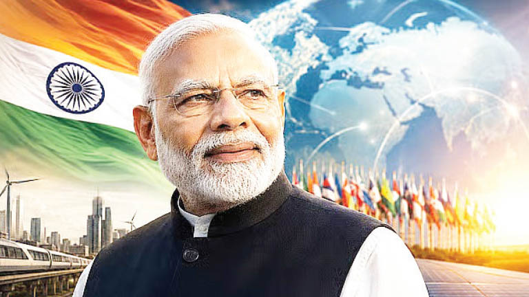 India's rise on the global stage Twelve years of national interest at the forefront