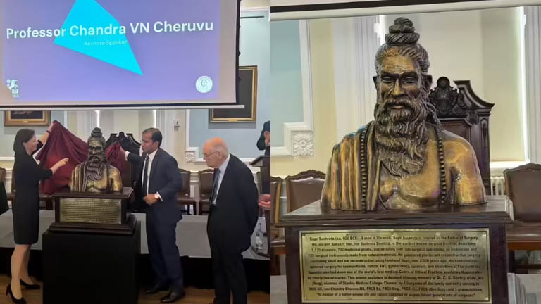 International honor for Maharishi Sushruta