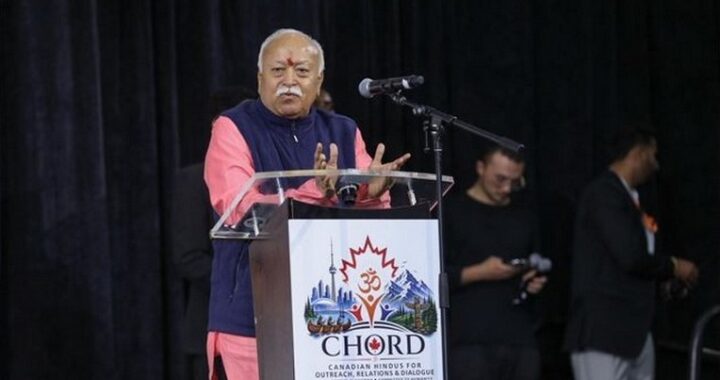 Dr Mohan Bhagwat at New York