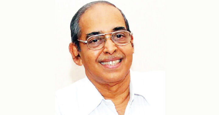 du gu lakshman column on Dr Madhava Bhandari