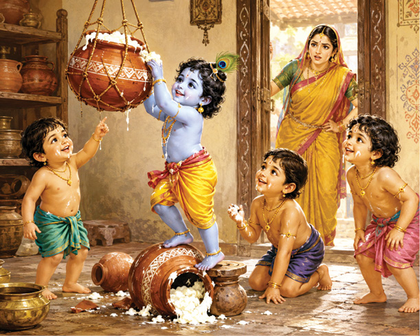 Madhava went to Mathura by medini kesavinamane