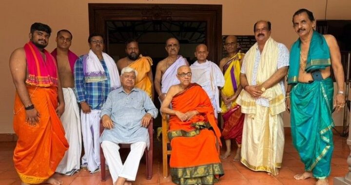 VHP President Visits Udupi