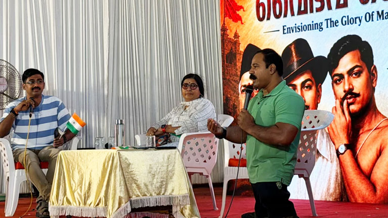 Joby Mathew urges youth to pursue ambition with knowledge at RSS Yuva Sangamam