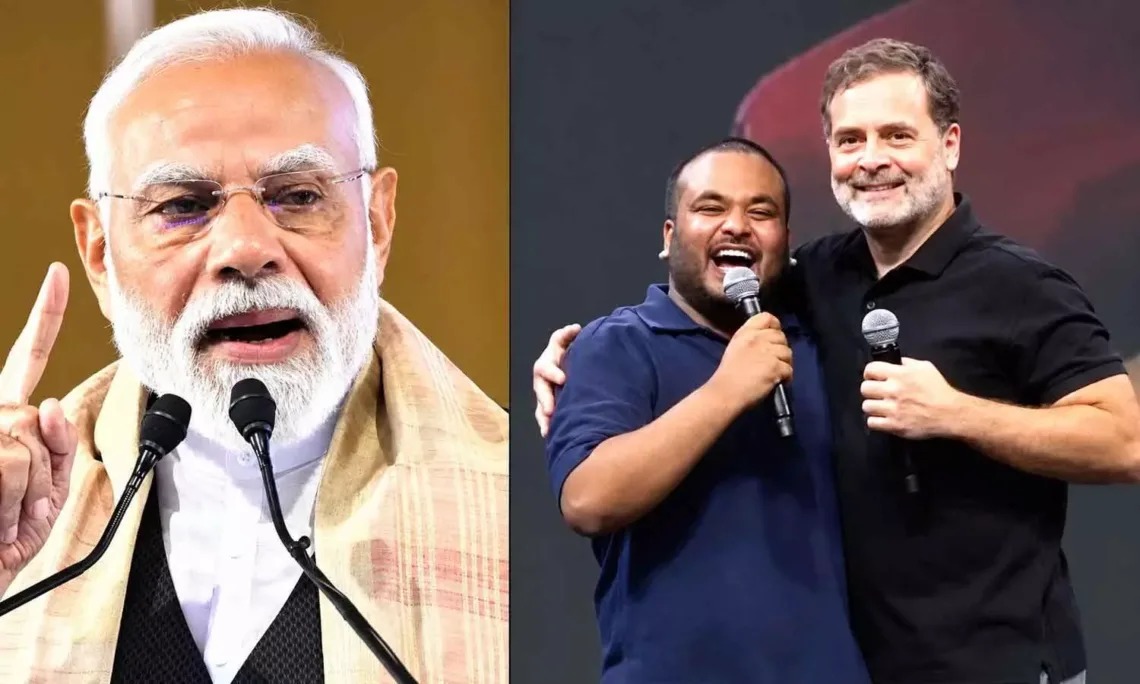 ಪ್ರಧಾನಿ ಮೋದಿ ಮಿಮಿಕ್ರಿ ವಿವಾದ: ಕಾಂಗ್ರೆಸ್ ಜೋಕರ್‌ಗಳ ಪಕ್ಷ ಎಂದ ಬಿಜೆಪಿ