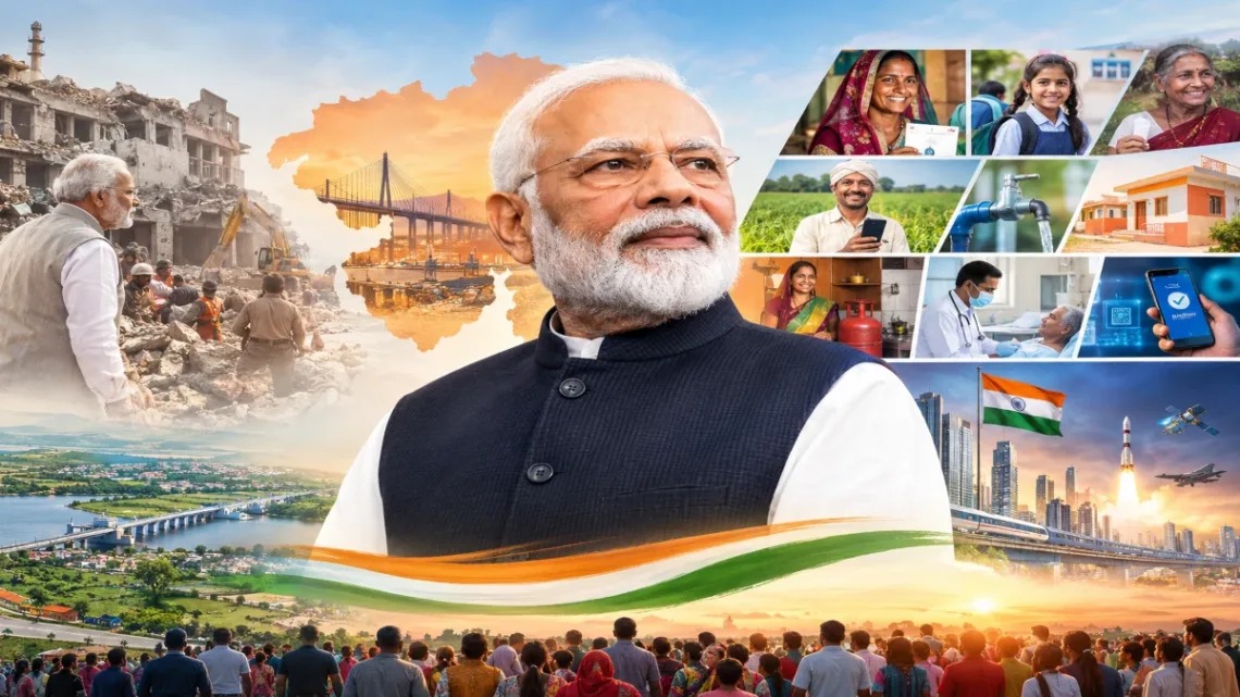 ಮೋದಿ @ 25: ಜನ್ ಧನ್, ಯುಪಿಐ, ಸ್ವಚ್ಛ ಭಾರತದಿಂದ ವಿಕಸಿತ ಭಾರತದವರೆಗೆ – ಪರಿವರ್ತನೆಯ ಒಂದು ಮಹಾಯಾನ